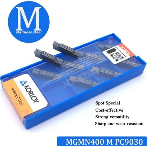 MGMN400 M PC9030 Grooving Carbide Inserts Turning tool lathe cutter tool CNC tool MGMN 400 Parting and grooving tool Parting off