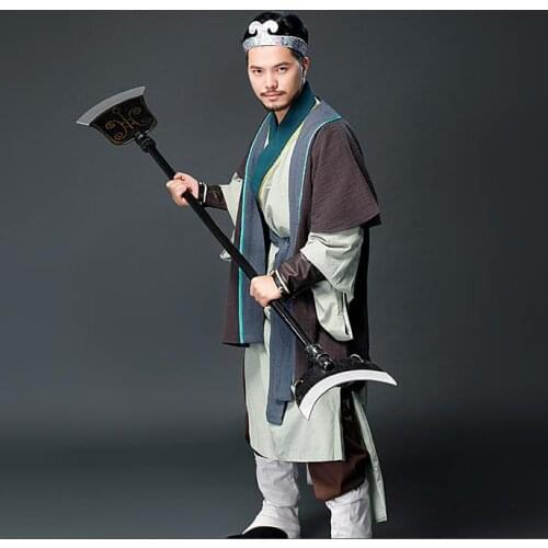 2021 Film TV ancient costume journey to the West Shasengs performance clothes for stage drama of Tianbing Tianjiang Xiyouji