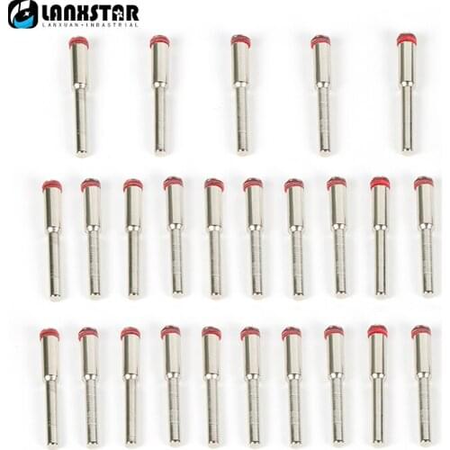 25PCS 3.17mm Polishing Wheel Mandrels Cutting Cut-off Wheel Holder Mandrel Rotary dremel accessories Burs dremel mandrel Tools