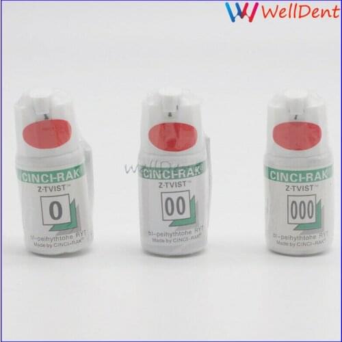 3 Bottle Dental Gingival Retraction CIHGI-RAK G-THQST Cord Packing size 0 00 000 Dental Materials Dental Tools