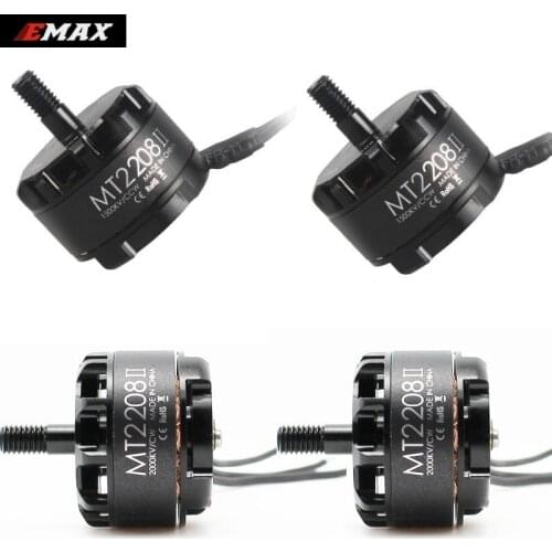 4set/lot Original EMAX Cooling CW CCW Brushless Motor MT2208 II 1500KV 2000KV for RC QAV250 F330 Multicopter wholesale