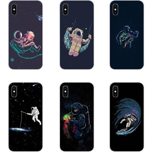 Accessories Phone Shell Covers Balloon planet astronaut For Huawei Honor 4C 5C 6X 7 7A 7C 8 9 10 8C 8S 8X 9X 10I 20 Lite Pro