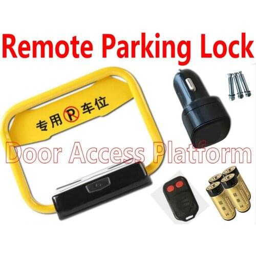 Auto-sense Car lock powered by Dry cell automatic car parking system lock vehicle access control lock kit remote controller kit