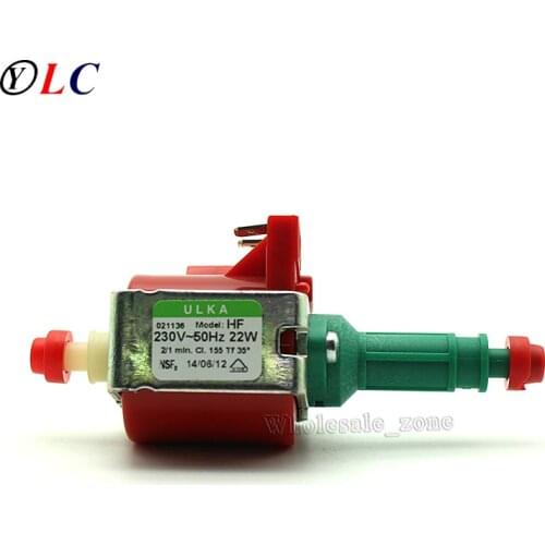 AC220V Electromagnetic Pump Water Pumps 22W For Steam Cleaner Home Appliances ULKA HF Original Imported (6.5)