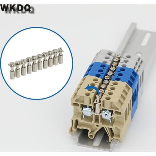 SAK2.5 Q10 Fixed Bridge For Weidmuller SAK 2.5 EN Accessories DIN Rail Terminal Blocks
