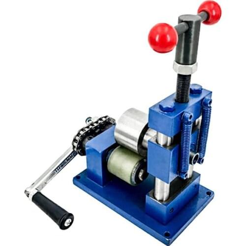 Bracelet Pressure Circular Ring Stainless Steel Roll Round Machine Bending Machine Gold Gold Jewelry Processing Equipment