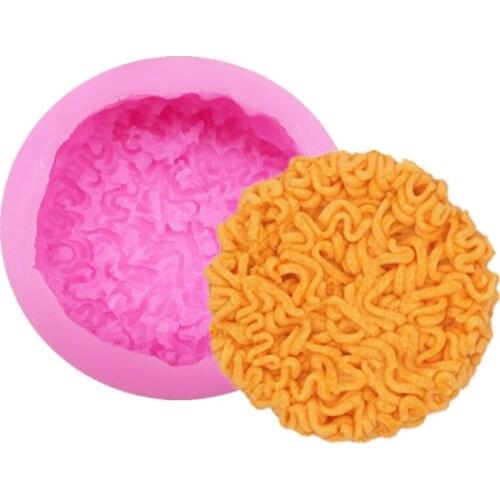 Instant noodle noodle car aromatherapy plaster mold candle silicone mold handmade soap silicone mold cake decoration tool