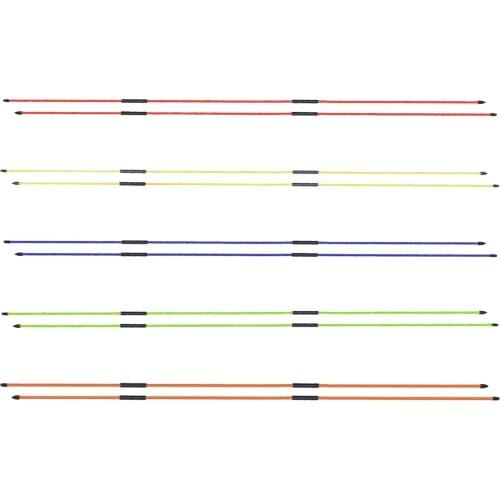 Golf Alignment Sticks Golf Training Swing Trainer Rod Swing Holder Portable Rods Helper Tool Gifts Full Swing Striking