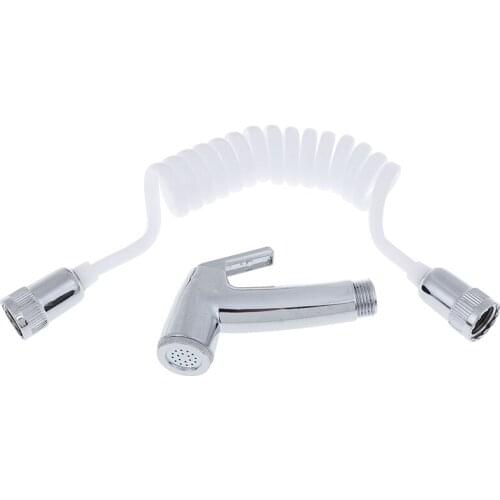 Portable Handheld Diaper Bidet Toilet Shattaf Sprayer Toilet Bidet Shower Head Nozzle With Telephone Shower Hose Bathroom ACC