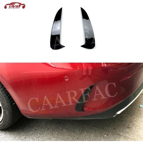 ABS Material Rear Bumper Splitters Aprons For Mercedes Benz E Class C238 E200 E300 E400 E500 E53 E63 coupe 2 Door 2017-2019