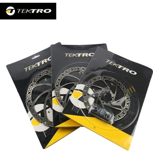 TEKTRO Bike Rotor 160mm 180mm 203mm Mountain Bicycle Hydraulic Disc Brake Rotors Boxed For MTB Road Foldable Cycling