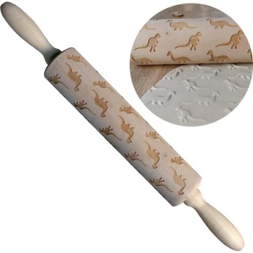 1pc Rolling Pin Wooden Multifunctional Dough Roller Kitchen Craft Tool For Baking Pastry Tools For Kitchen