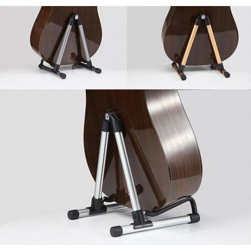 SK20 Alloy Guitar Stand Universal Folding For Acoustic Electric Guitars Guitar Floor Stand Holder Excellent top quality