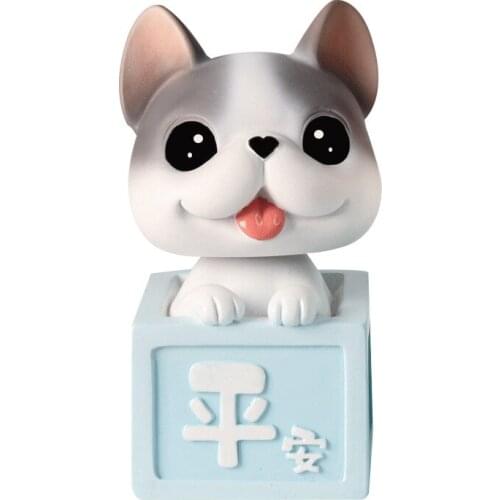 Home Car Decoration Lucky Box Cute Cartoon Animal Shaking Head Doll Car Decoration Decoration