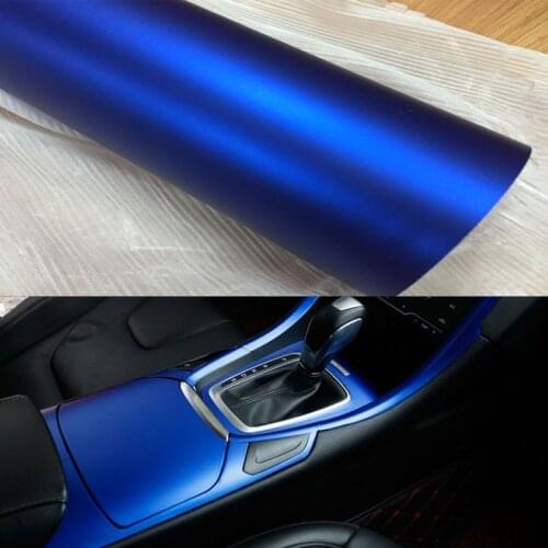 60cm/32cm*1m/2m/3m Blue Metallic Matt Vinyl wrap Car Wrap Chrome matte vinyl film blue Matt Film Vehicle Wrapping Sticker Foil