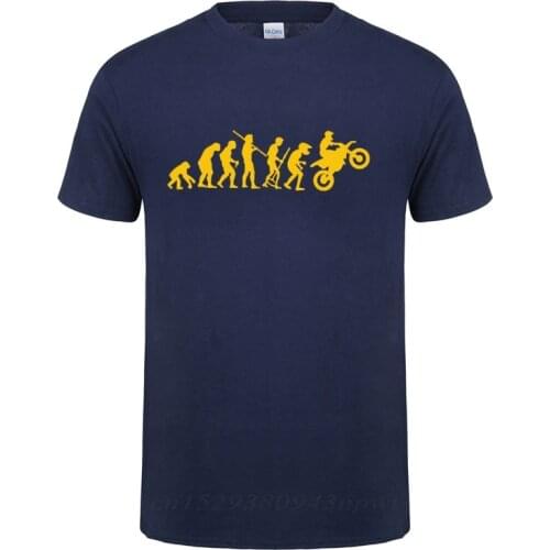 Funny Birthday Gift For Men Dad Father Husband Boyfriend Guys Motorcycle Ape To Evolution Human Riding Motorbike T-Shirt T Shirt