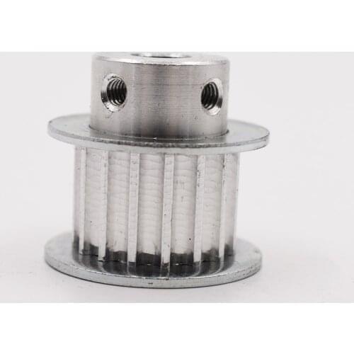 5M 18T Timing Belt Pulley HTD5M Toothed Pulley Wheel 16/21mm Belt Width 5/6/6.35/7/8/10/11/12mm Bore 18Teeth Transmission Pulley