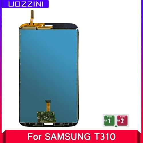 100% Super Quality For Samsung Galaxy Tab 3 8.0 T310 T311 SM-T310 SM-T311 LCD Display Touch Screen Digitizer Panel Assembly
