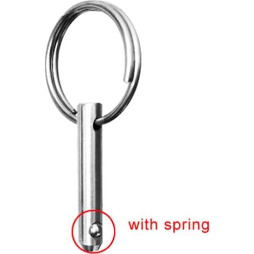 2x 316 Stainless Steel Quick Release Pin 5/16x1 1/2" Boat Bimini Top Fitting