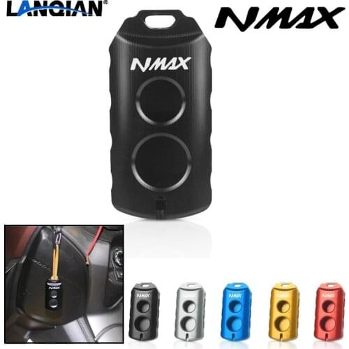 For YAMAHA NMAX 125 155 Motorcycle Aluminum Remote control key cover shell NMAX125 NMAX155 2015 2016 2017 2018 2019 Accessories