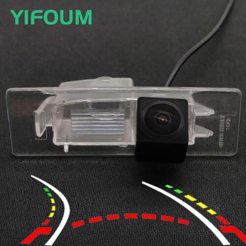 AHD Fisheye 12LED Dynamic Trajectory Car Rear View Wireless Camera For Kia Optima K5 TF KX5 Sportage C QL 4th/Hyundai i40 Sonata