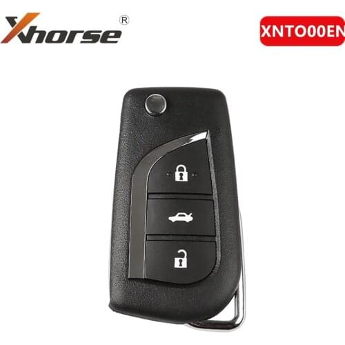 XHORSE XNTO00EN For Toyota Style Wireless Universal Remote Key 3 Buttons XN008 for VVDI Key Tool 5pcs/lot