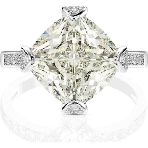 Designer Fashion 925 Sterling Silver Jewelry 5A Cubic Zirconia Party Ring