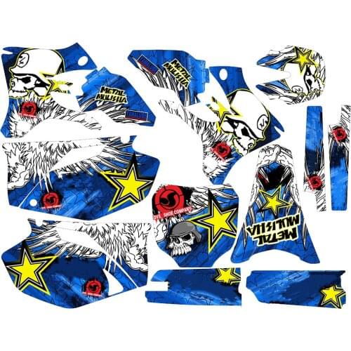 Motocross 3M GRAPHICS STICKERS DECALS Kits for Yamaha YZ250F YZ450F YZF250 YZF450 2003 2004 2005 for Yamaha 250 YZF 450YZF