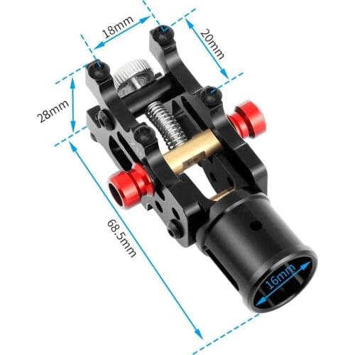 JMT Aluminum Folding Arm Tube Joint DIY for D16mm/D22mm/D30mm Automatic Auto RC Quadcopter Multirotor Foldable Landing Skid