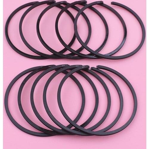 10pcs/lot 47mm Piston Rings Kit For Husqvarna 455 Rancher 460 357XP 359 362 357 Chainsaw 503289050