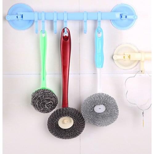 Creative Plastic Strong Suction Cup Hook Storage Rack And Multi-Function Home Bathroom Kitchen Nail-Free Debris Towel Storage