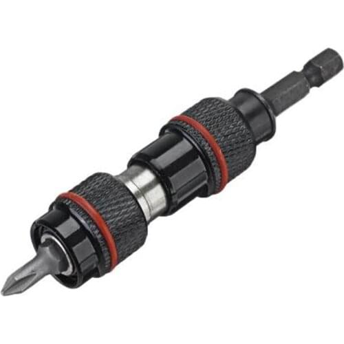 Magnetic Screwdriver Drill Bit Holder Angle Pivoting Bit Tip Holder Drive Guide Extension Adapter With 10PCS Screwdriver