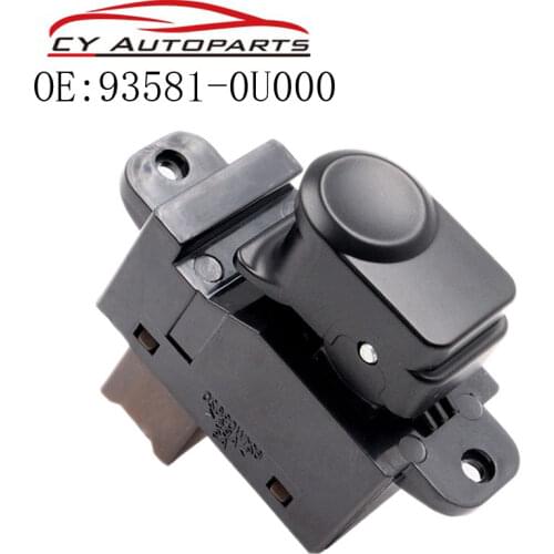 New High Quality Power Window Switch For Hyundai Rena Kia 93581-0U000 935810U000 Power Master Window Switch Auto Parts