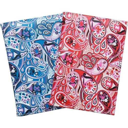 European And American Vintage Pattern Passport Cover Men Women PU Leather Travel Passport Holder Case Card ID Holder 14.2*9.8cm