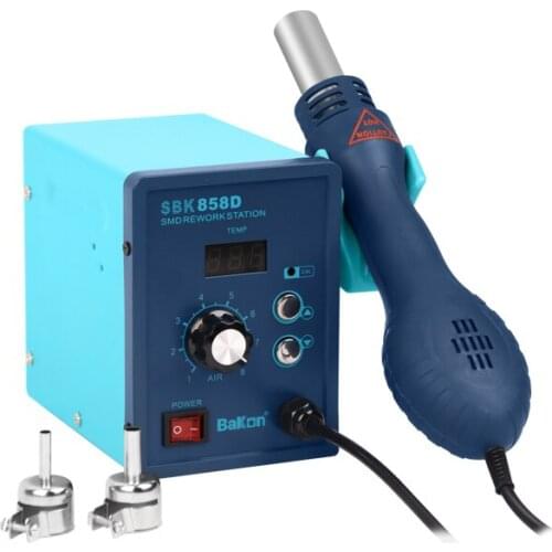 Bakon SBK858D 550W Brushless Fan Hot Air Desoldering Station