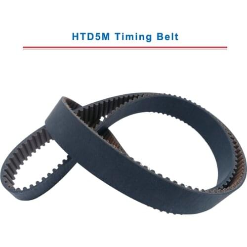 Timing belt HTD5M 1340/1350/1375/1380/1390/1400/1420/1425 /1450 circle-arc teeth belt width 15/20/25/30 mm teeth pitch 5mm