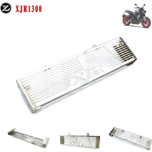 XJR1300 Motorcycle Stainless Steel Radiator Guard Grill Cover Protector Grille For YAMAHA XJR 1300 1998-2008 2007 2006 2005 2004