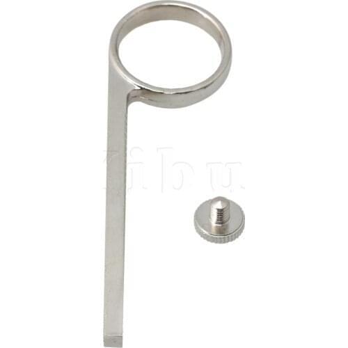 Yibuy 50 x Copper B Flat Trumpet Valve Slide Finger Rings Replacement Parts