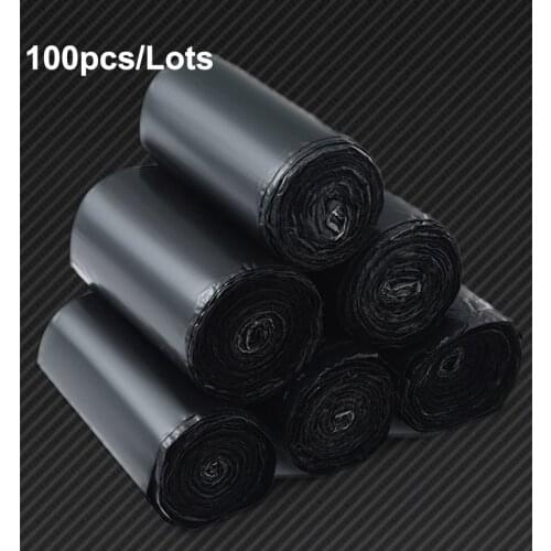 100pcs/Lots Courier Bags Black Smooth New PE Plastic Poly Storage Bag Envelope Mailing Bags Self Adhesive Seal Plastic Pouch