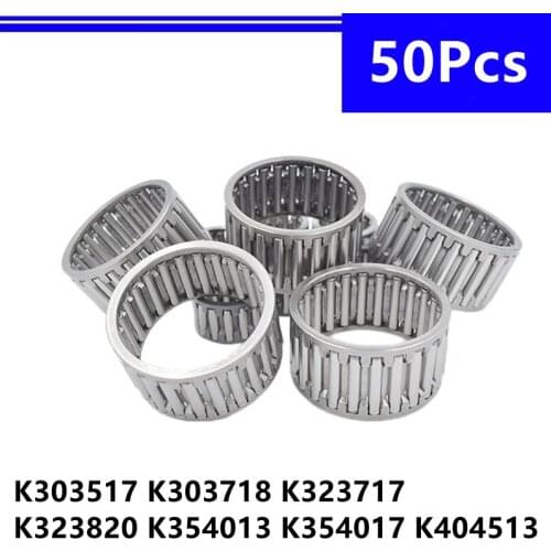 50pcs K303517 K303718 K323717 K323820 K354013 K354017 K404513 Radial Needle Roller Cage Assemblies Bearing