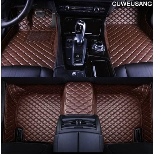 CUWEUSANG Car floor mats for Jac all model JAC S2 S3 T5 Rein13 s5 faux s5 car accessories car-styling special foot matS