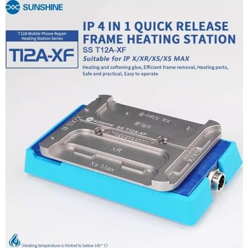 SS-T12A XF quick remove frame machine for iphone X XR XS XS MAX Rapid heating glue efficient frame