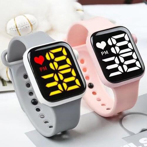 2PCS Digital Lover Watches Couple Watch Men Digital Wristwatches Sport LED Digital Watch for Women Men Electronic Clock Silicone