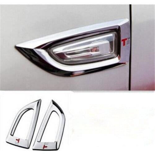 For Buick Regal OPEL ASTRA J Zafira Crossland X Grandland X Insignia B Holden Commodore ABS Chrome Side Turn Signal Light Cover