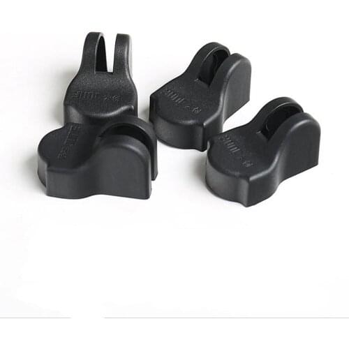 For Jeep Compass 2017 2018 2019 2020 Anti Rust Door Lock Keys Plastic Buckle Limit Device Trim 4pcs/set