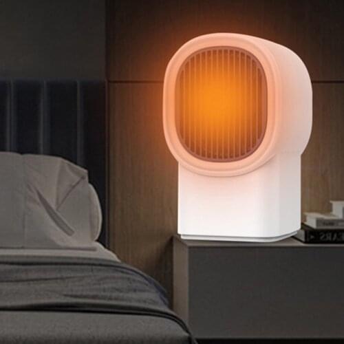 500W High Power Electric Heater Portable Mini Desktop Warmer Machine for Home Office Portable Winter Dormitory Heater