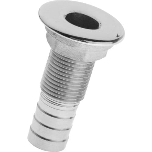 316 Stainless Steel Boat Thru Hull Fitting for Boat Yacht Accessory 1/2"