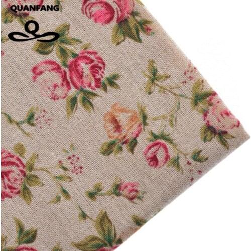 Zakka Cotton Linen Fabric For Handmade Hometextile Fabrics Cloth Sofa Curtain Bags Cushion Furniture Cover Meter 100x145cm