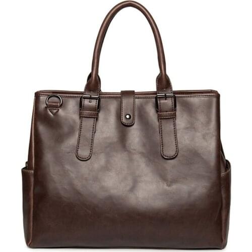 Pu Leather Men handbags Bag Vintage Man Crossbody Bag Handbags Large Capacity Male Shoulder Bags Bolsos