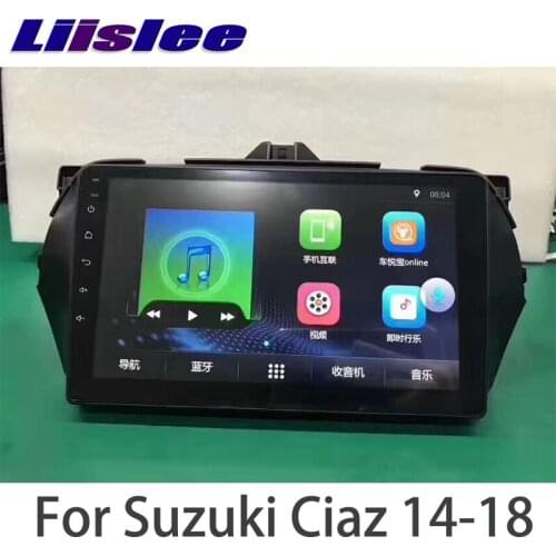 LiisLee Car Multimedia GPS Audio Radio Stereo For Suzuki Ciaz 2014~2018 Original Style Navigation NAVI